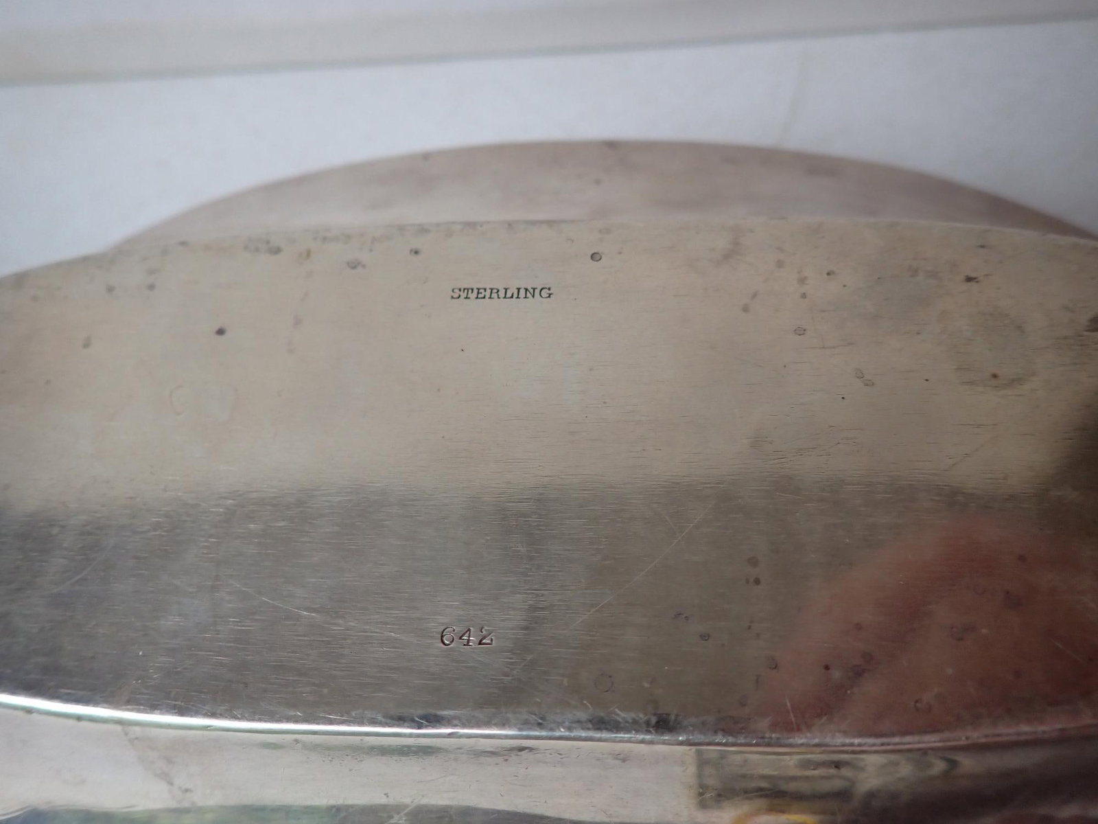 Sterling Oval Serving Bowl - 5
