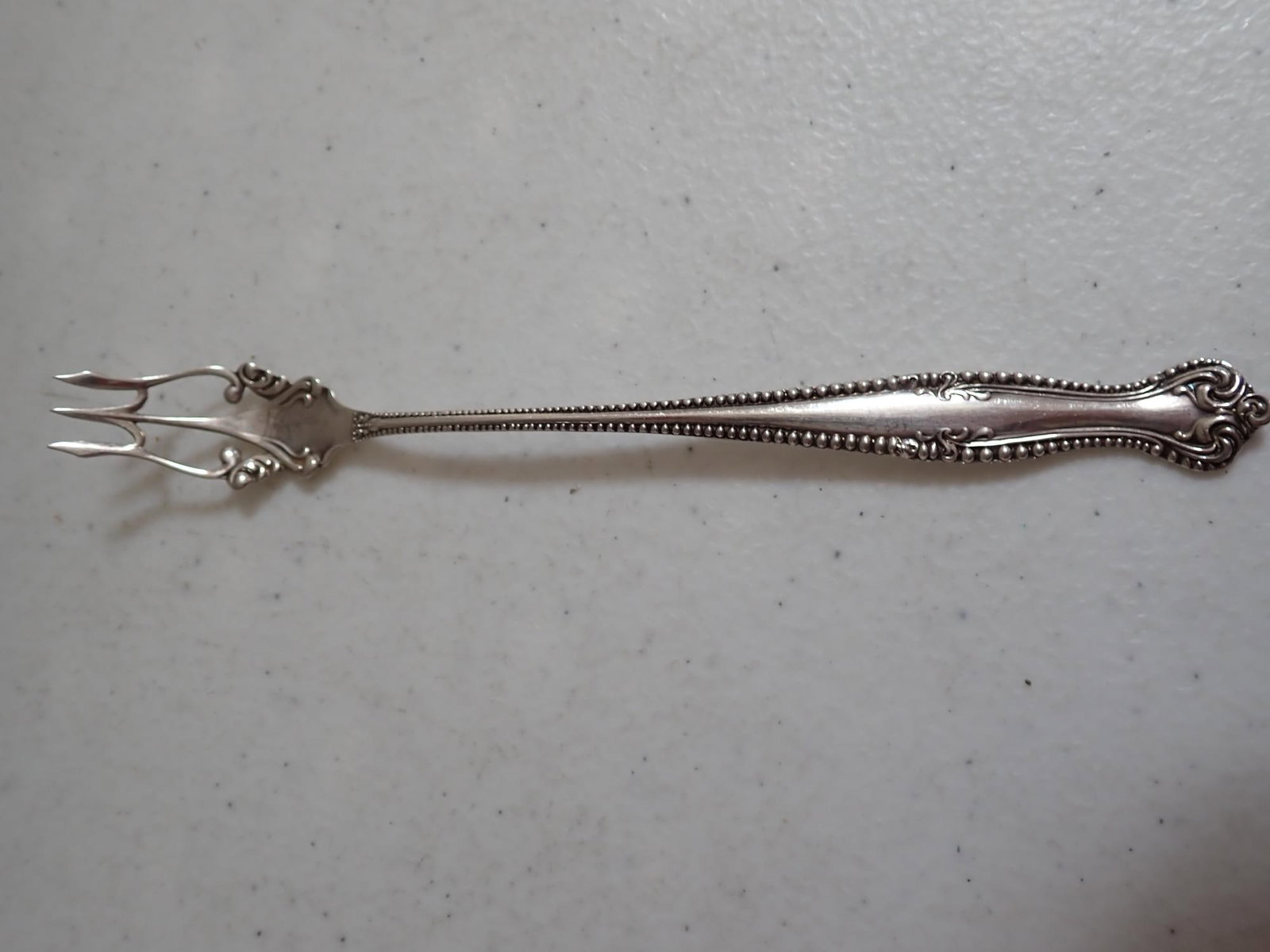 Sterling Silver Serving Spoons and Fork - 12