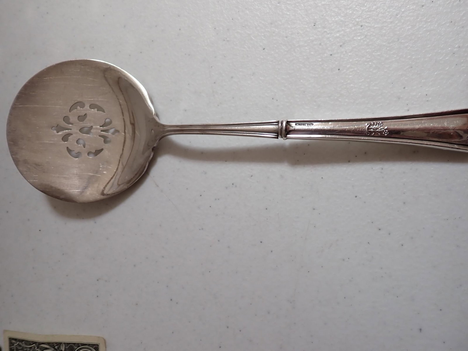 Sterling Silver Serving Spoons and Fork - 3