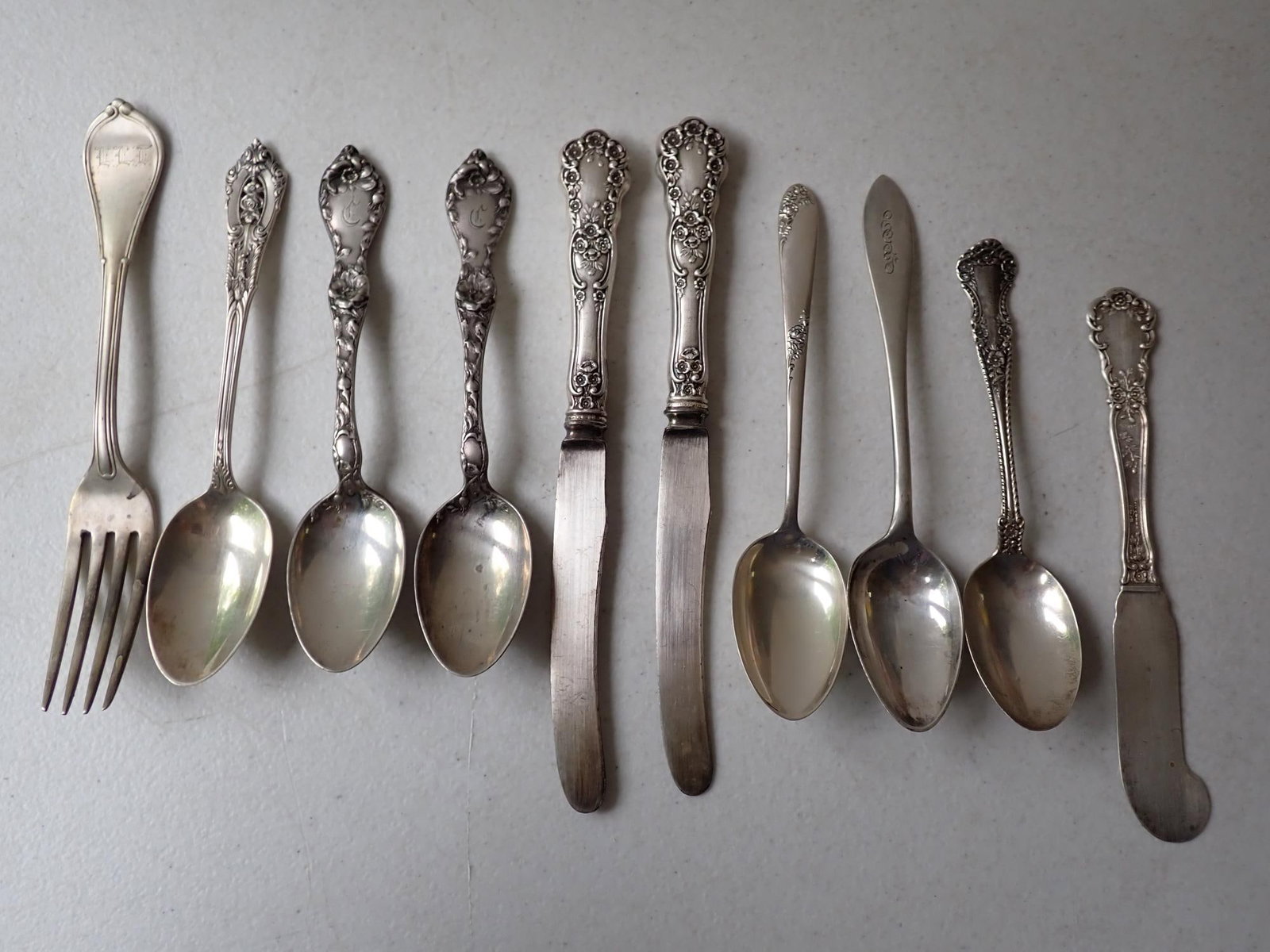 Sterling Silver and Coin Silver Flatware (1 of 7)