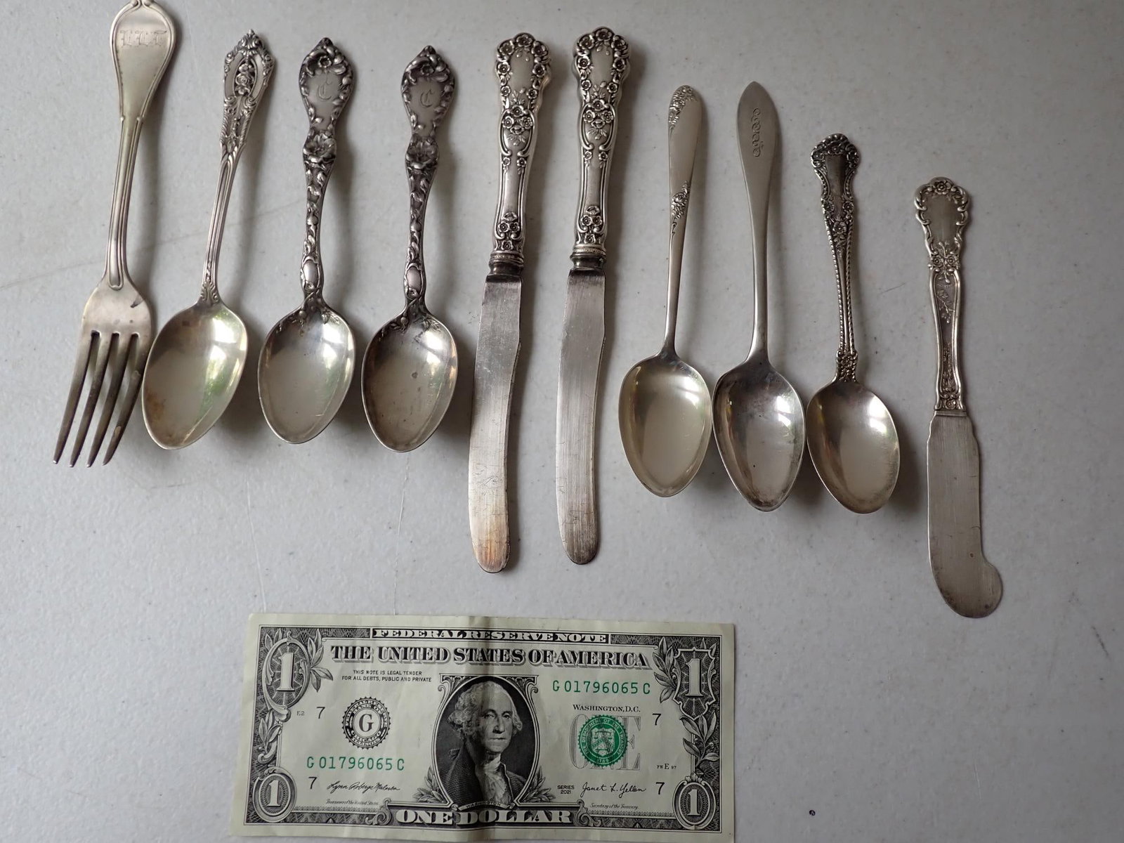 Sterling Silver and Coin Silver Flatware - 2