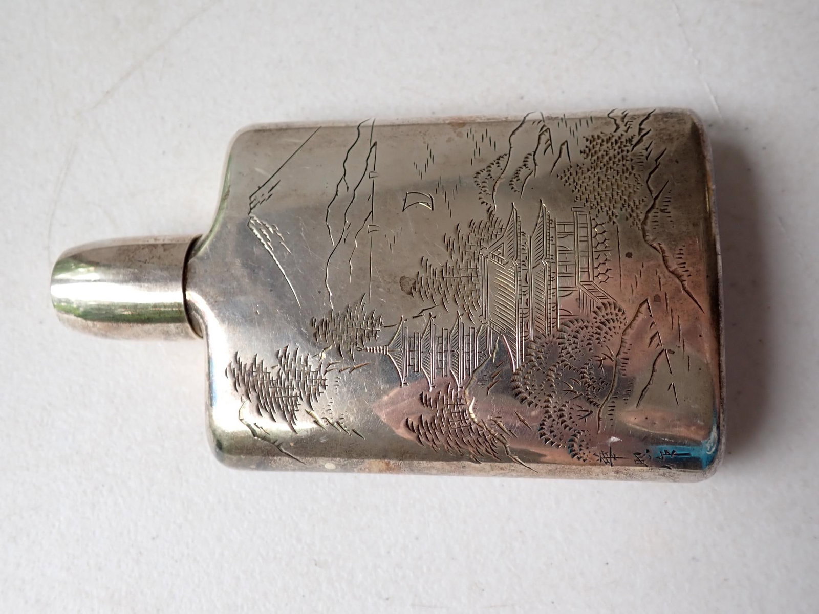 Silver Marked 800 Flask (1 of 5)