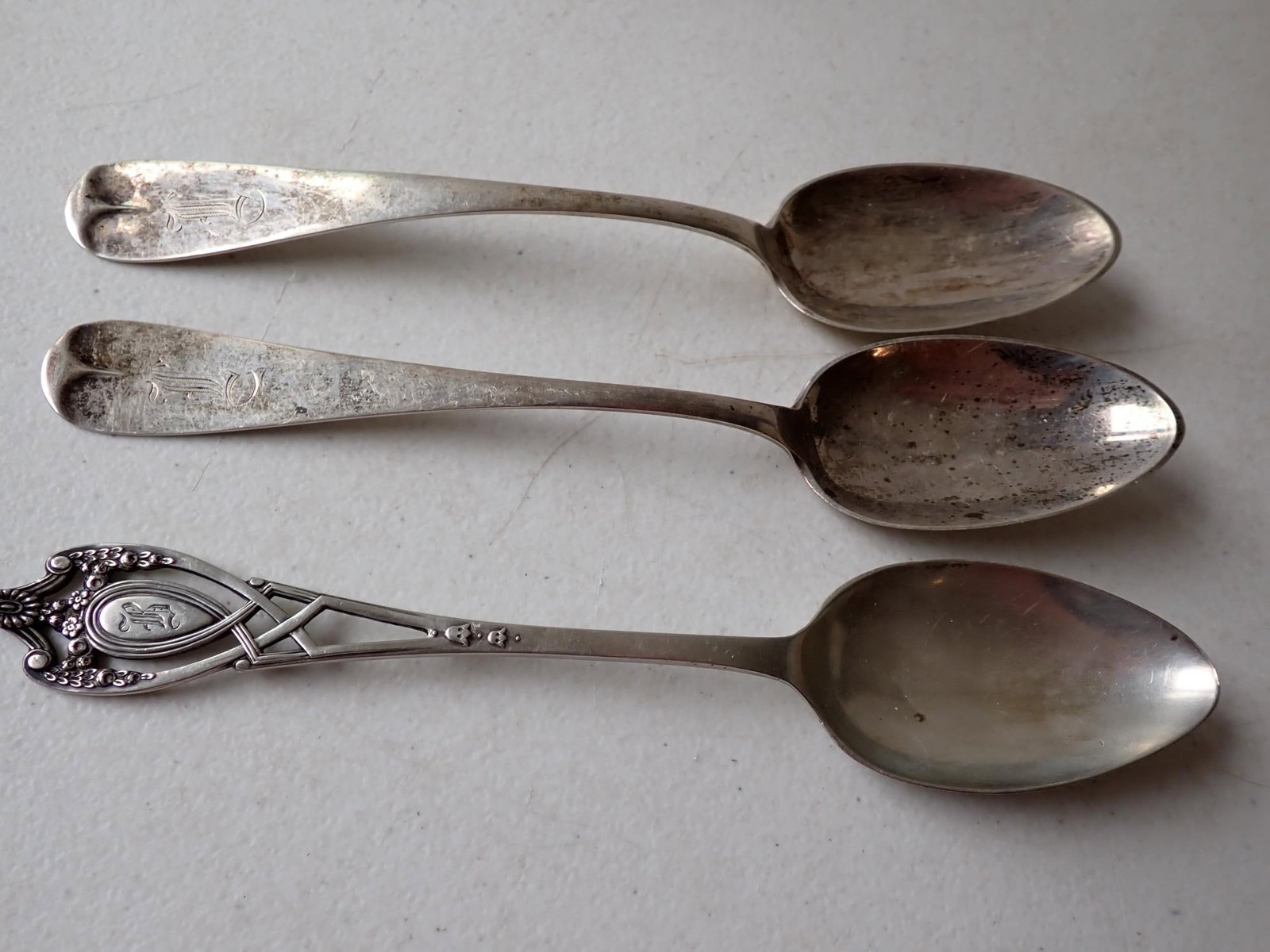 2 G.O. Foy & Son 8" & Pat. Jan. 28 08 8 1/4" Serving: Spoon. 4.8 troy ounces.