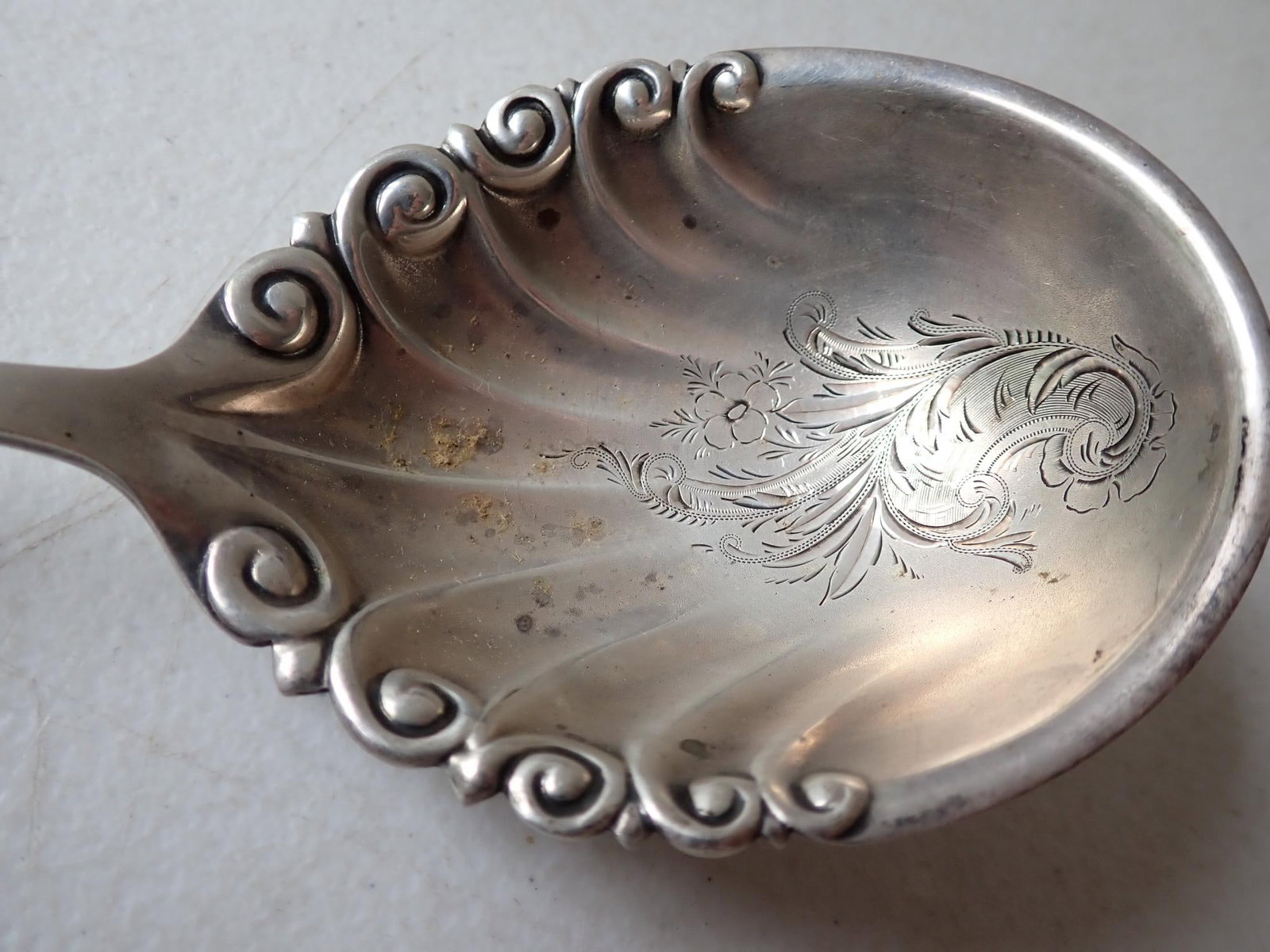 _______ Sterling Serving Spoons - 4
