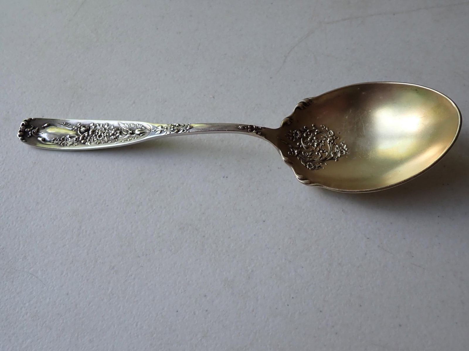 Reed & Barton Sterling Serving Spoon (1 of 5)