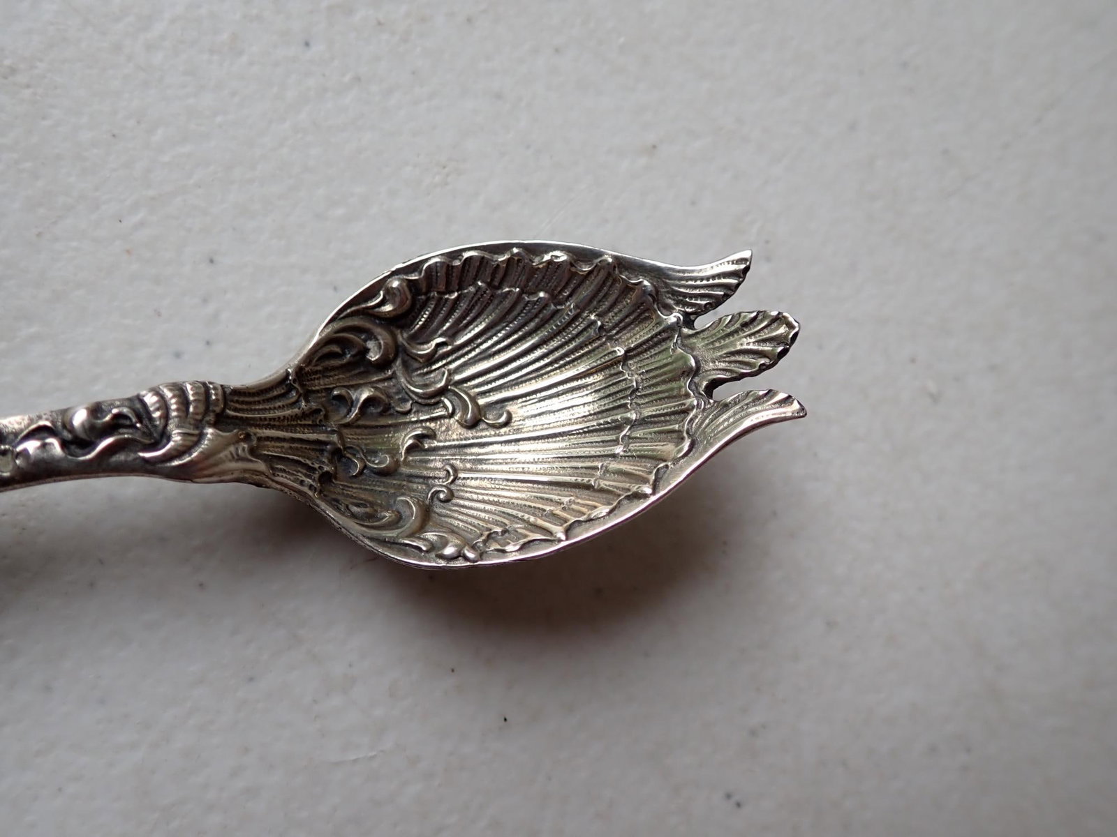 Gorham Sterling Heavy Ornate Turtle Design Spoon - 3