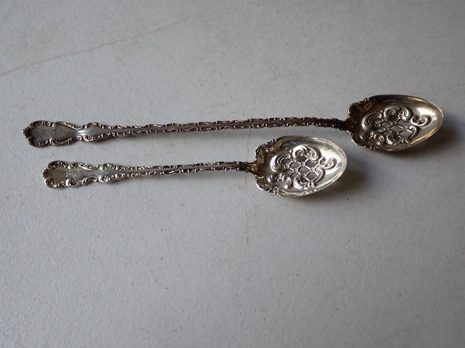 Whiting Gorham Louis XV Sterling Spoons (1 of 5)