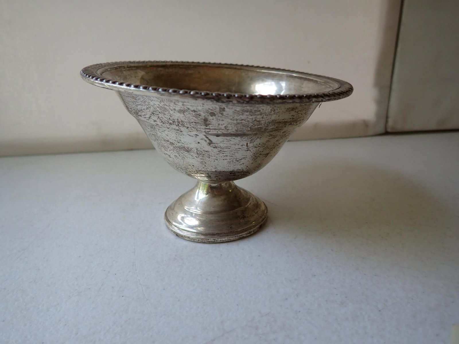 Weighted Sterling Vase, Candlestick, etc. - 6
