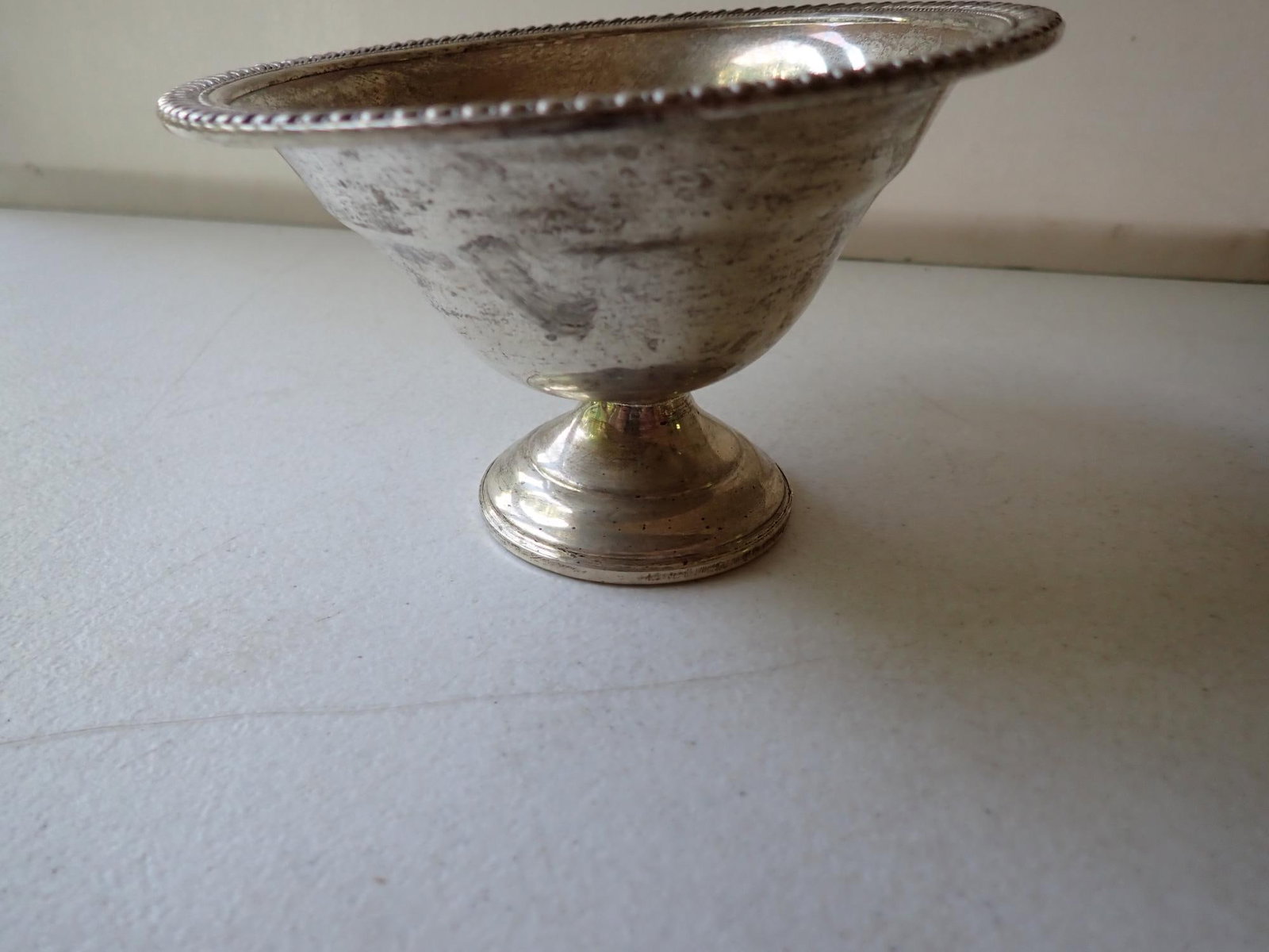 Weighted Sterling Vase, Candlestick, etc. - 7