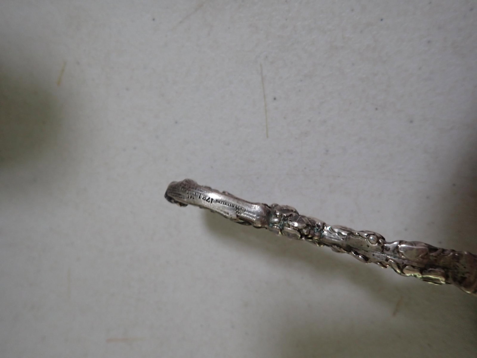 Sterling Handle Shears & Pie Server - 5