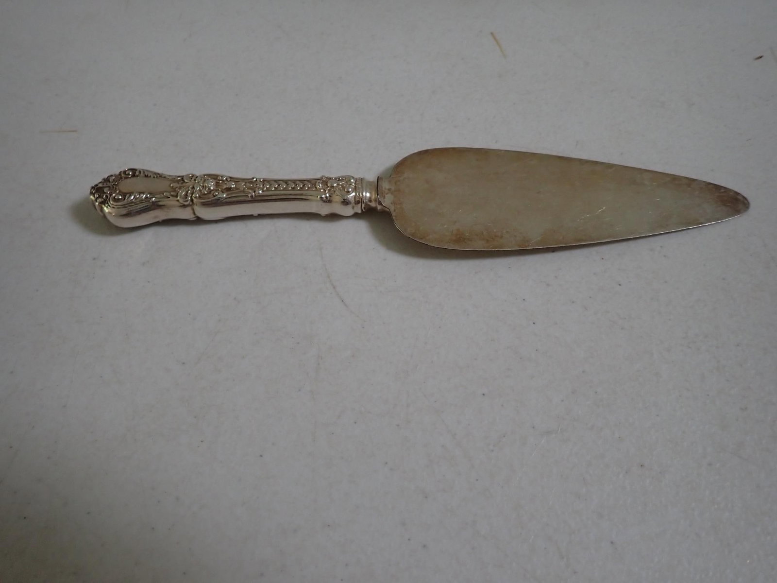 Sterling Handle Shears & Pie Server - 6