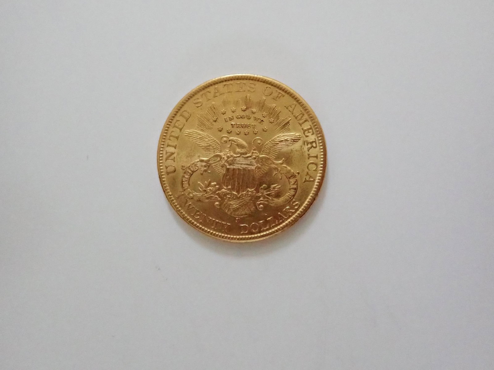 1900-S Double Eagle $20 Gold Coin - 2