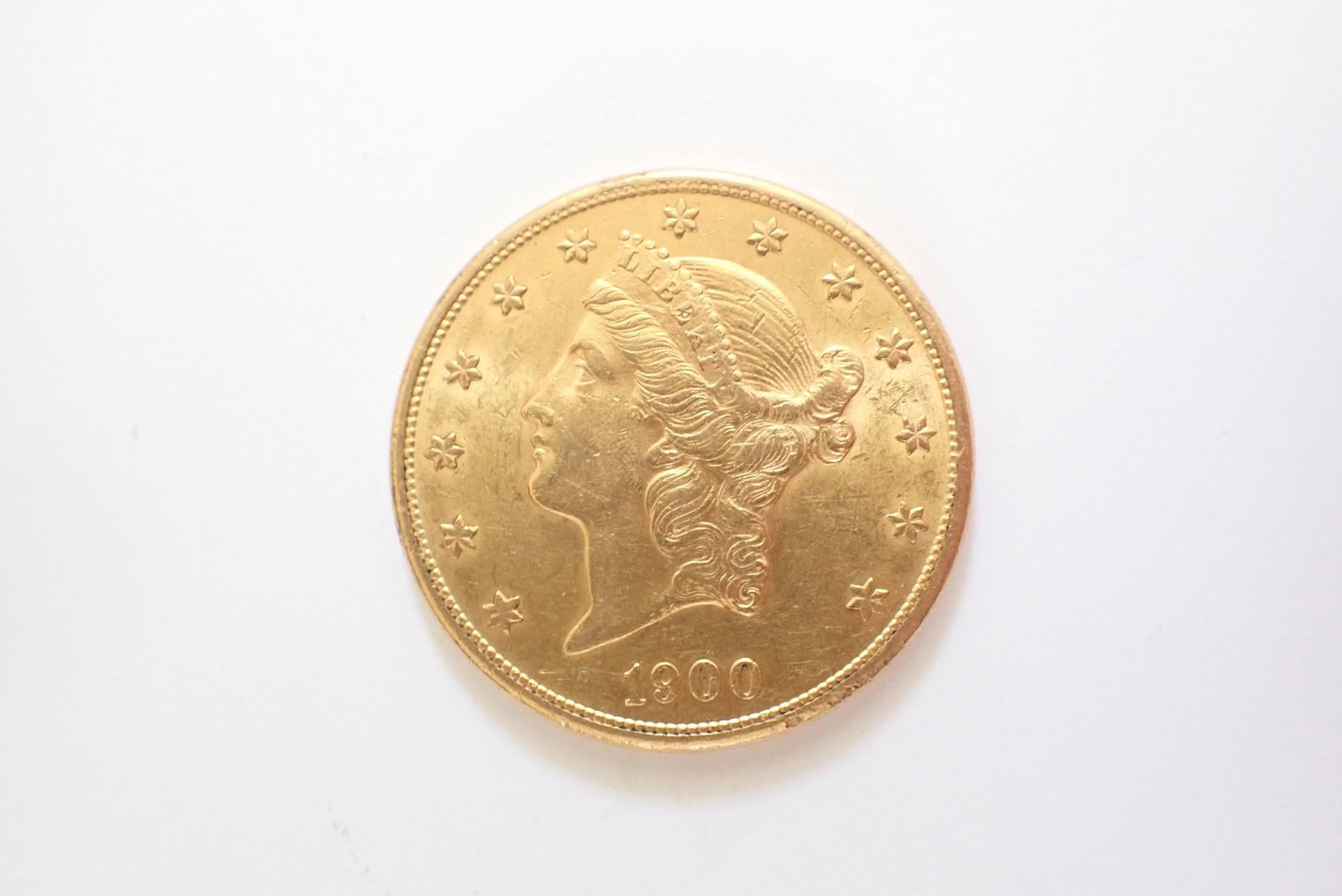 1900-S Double Eagle $20 Gold Coin - 3