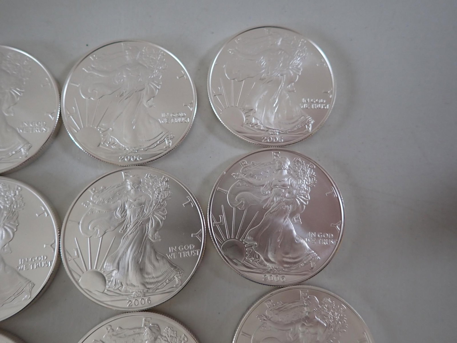 17 American Eagle Silver Coins - 3