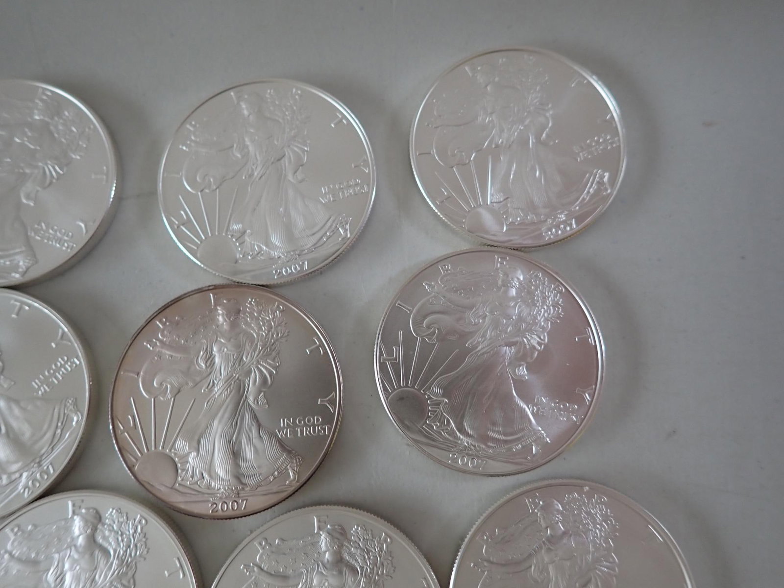 17 American Eagle Silver Coins - 4