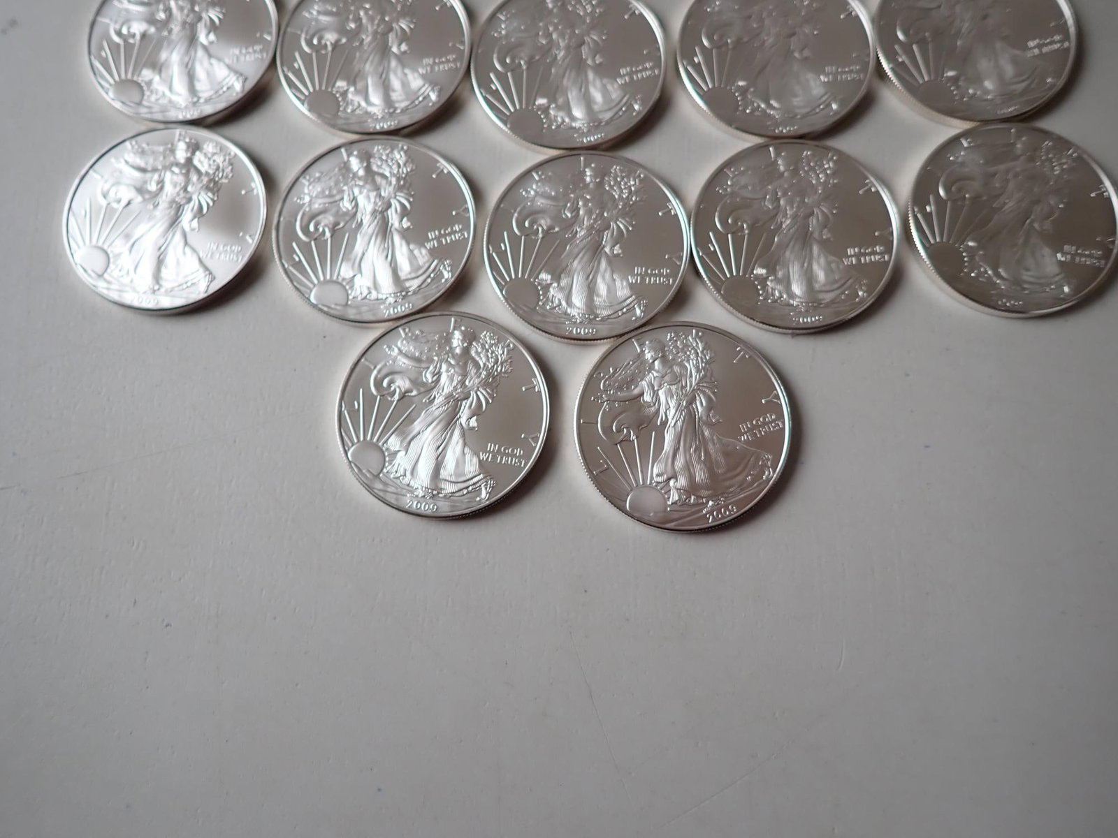 17 American Eagle Silver Coins - 5