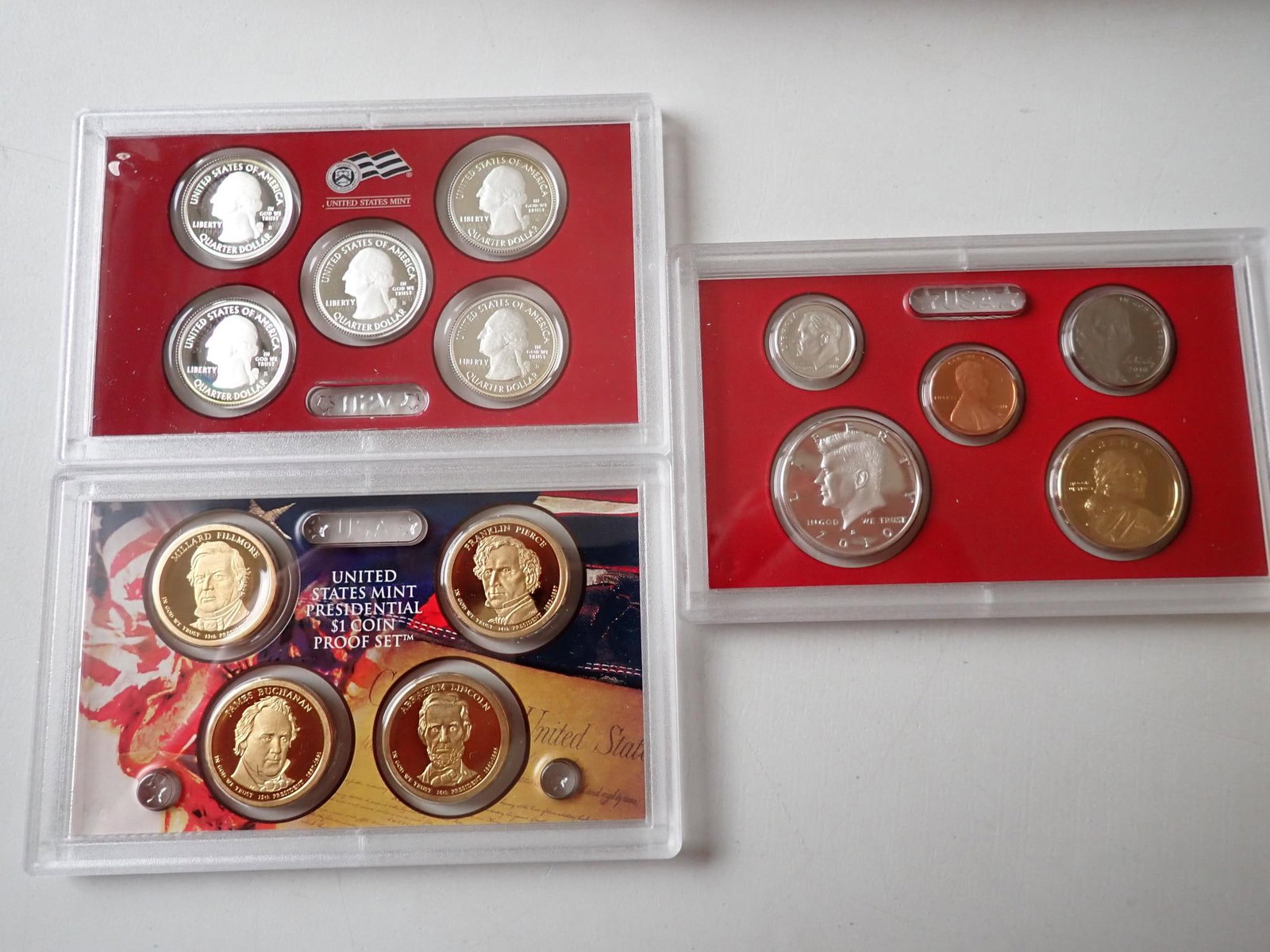 (4) 2010 U.S. Mint Silver Proof Sets - 2