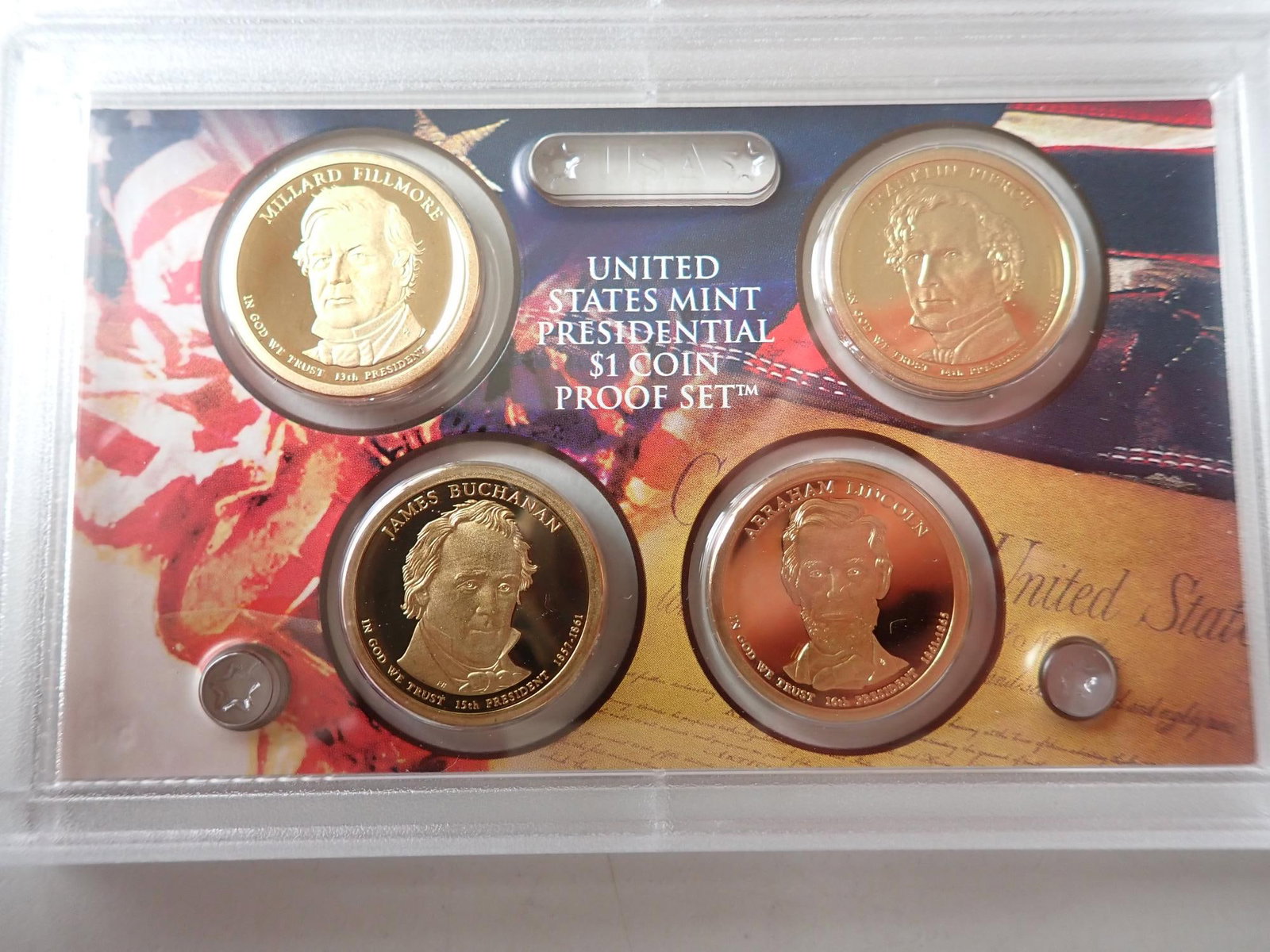 (4) 2010 U.S. Mint Silver Proof Sets - 5