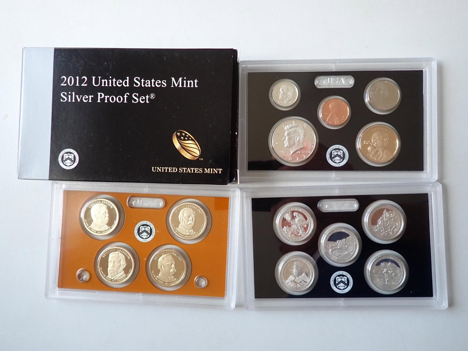2012-2017 U.S. Silver Proof Sets - 2