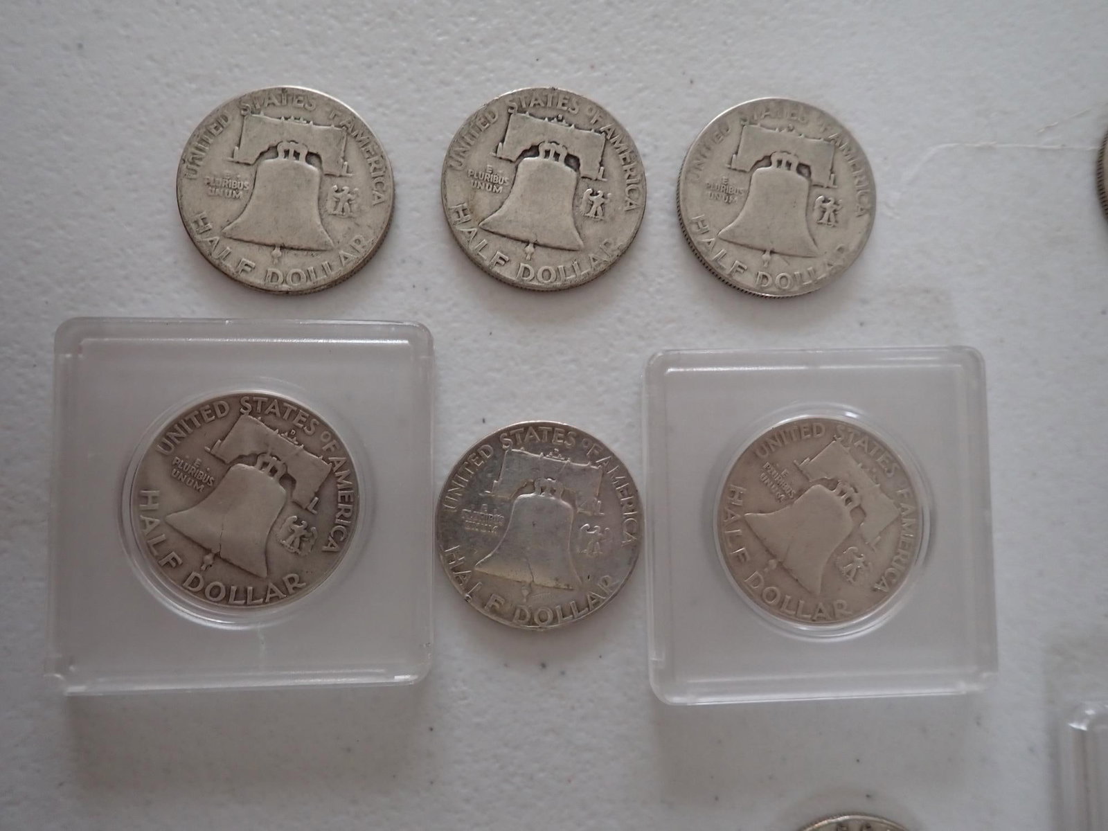 1950s Franklin Half Dollars Roll - 3