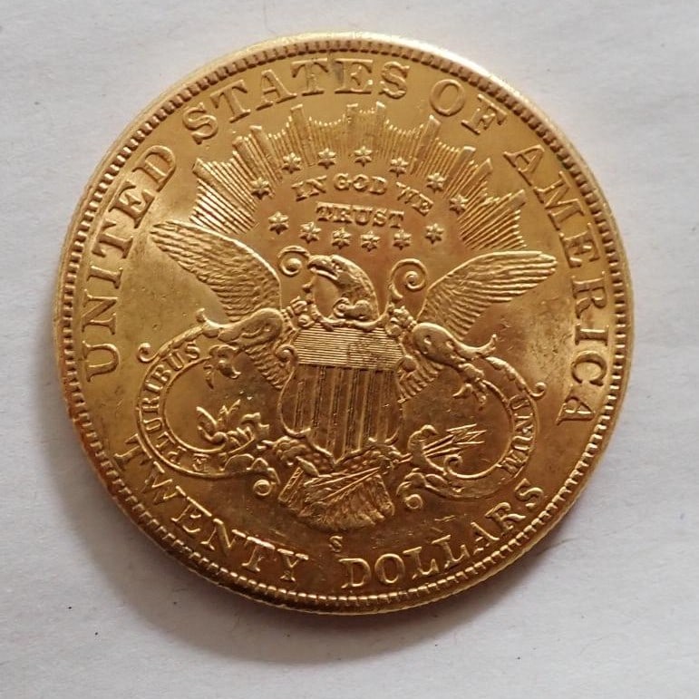 1903-S Double Eagle Gold Coin - 2