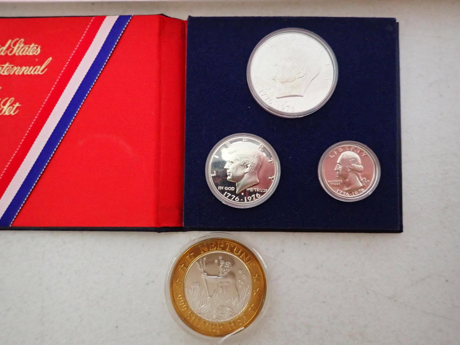 Bicentennial Silver Set & Princess Cruises Coin (1 of 6)
