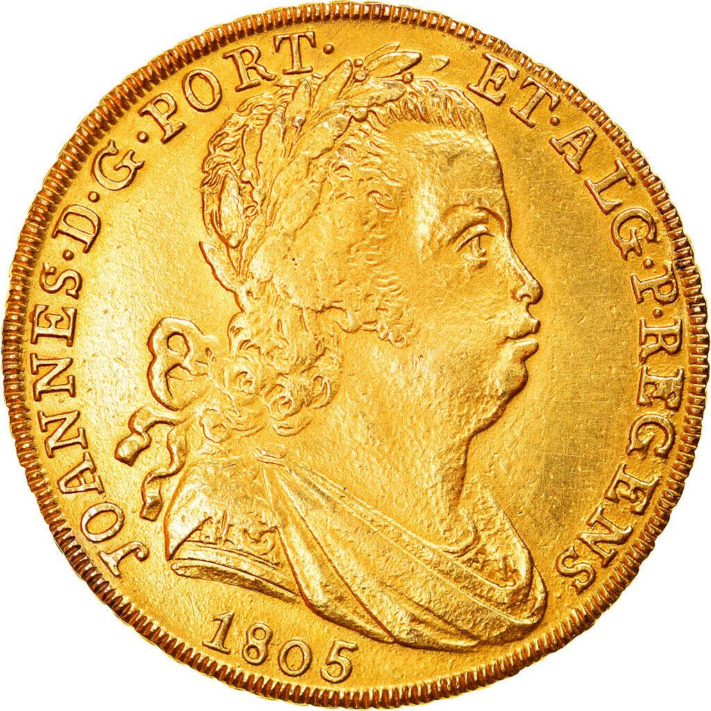 1805 Jo Peca Portugal Lisbon Gold Coin (1 of 2)