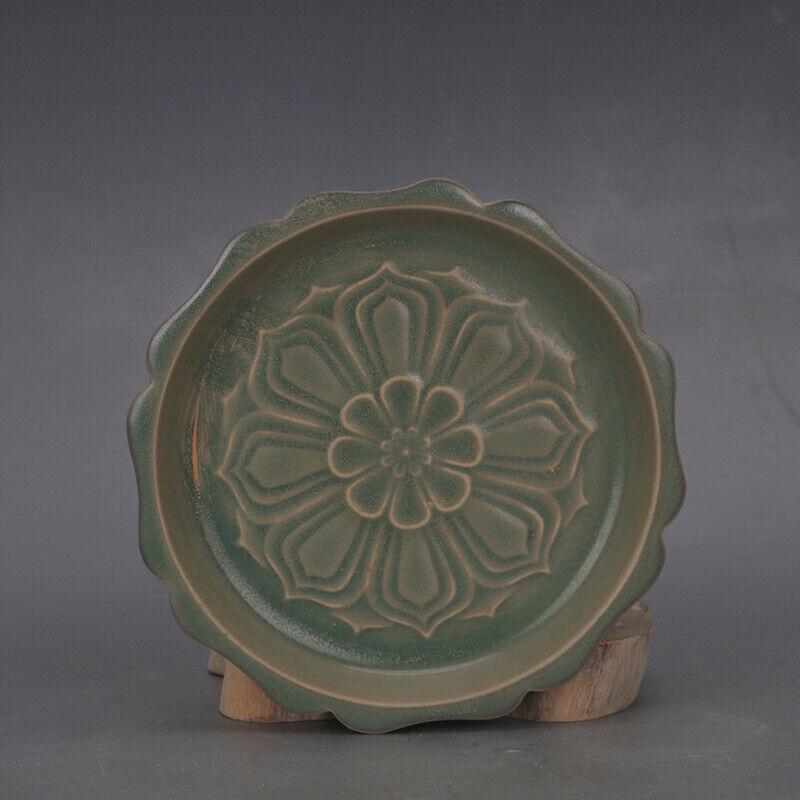 Chinese celadon porcelain plate (1 of 5)