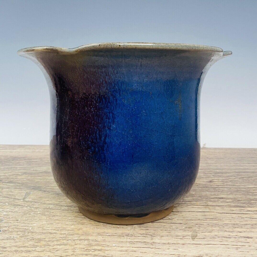 Chinese jun kiln porcelain pot (1 of 8)