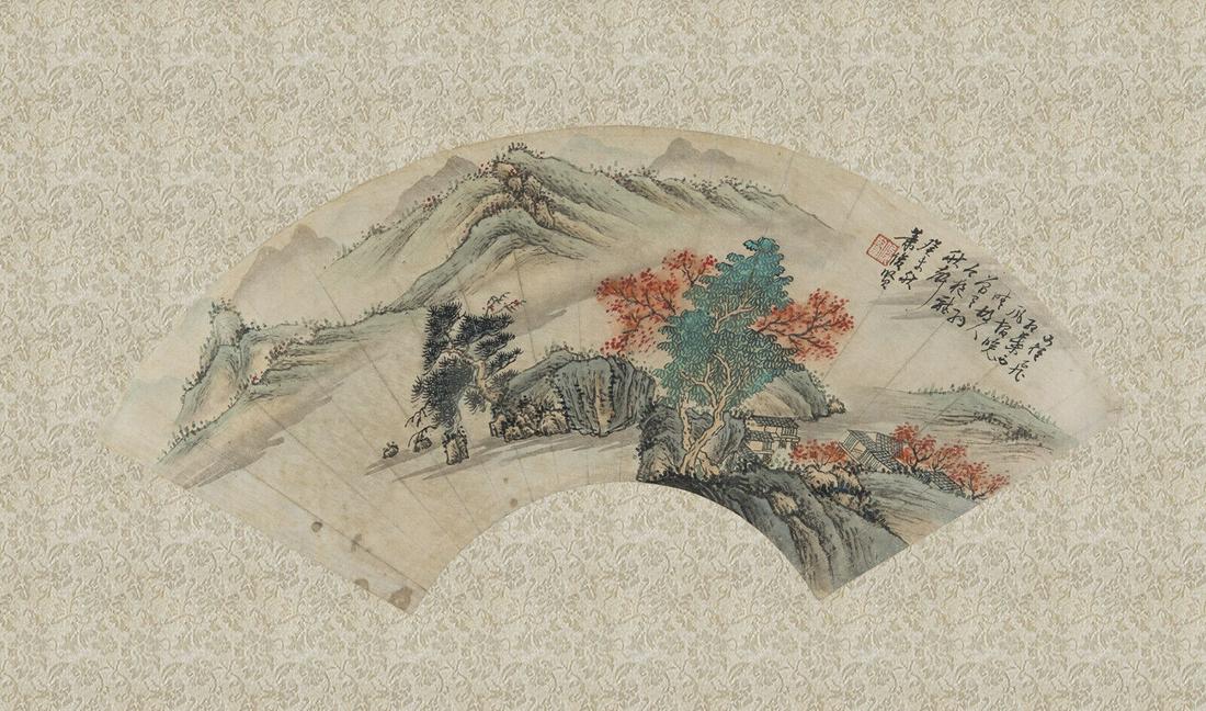 Chinese scroll painting (1 of 3)