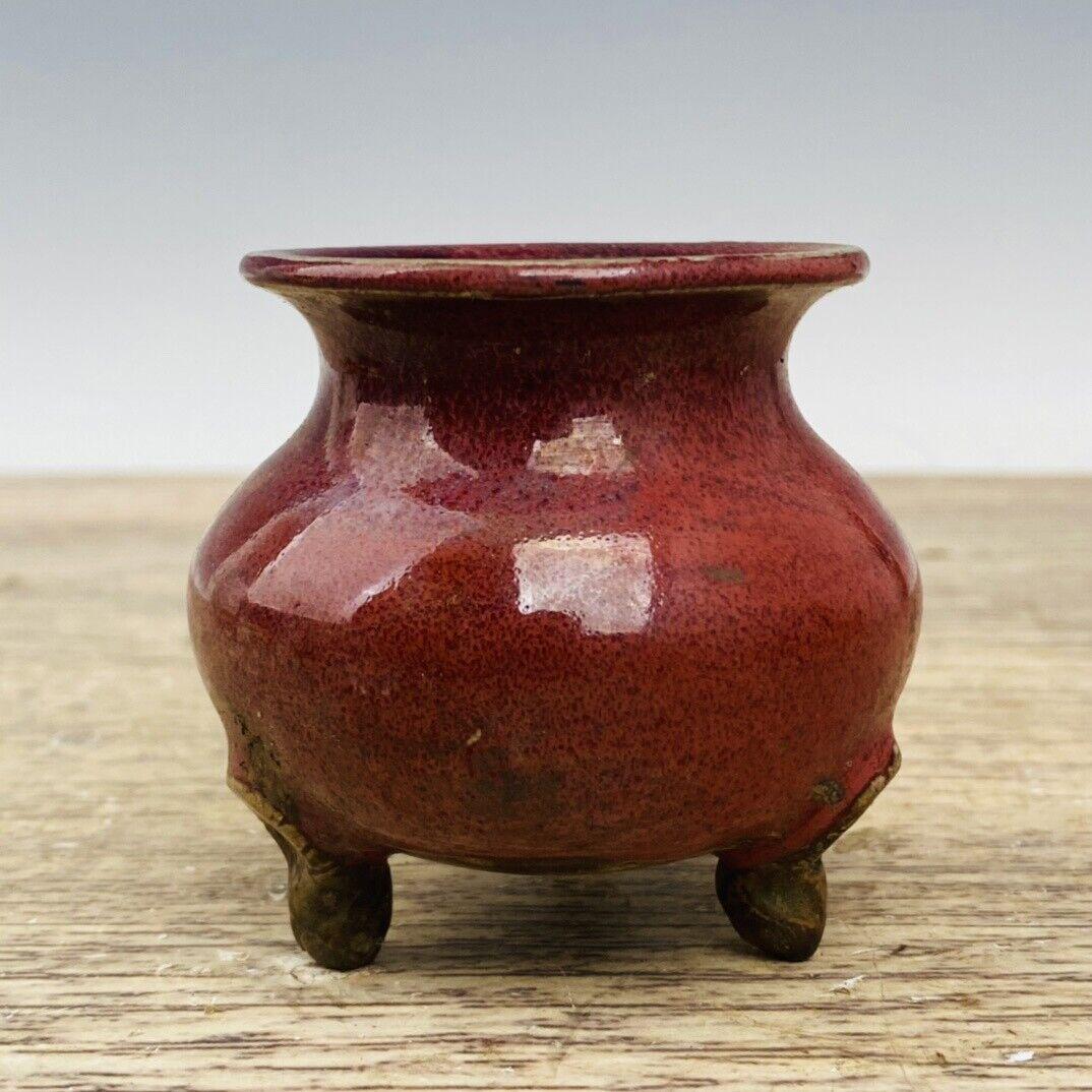 Chinese jun kiln porcelain incense burner (1 of 9)