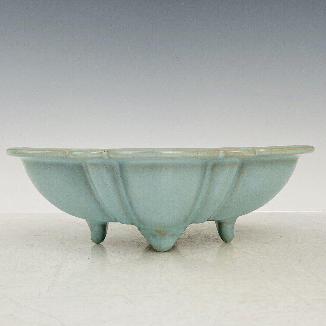 Chinese ru kiln porcelain washer: Size: Width 20 cm - Height 6.5 cm Materials: Porcelain Time Period: Song dynasty Manufactured Date: 10th-c Period Origin: China