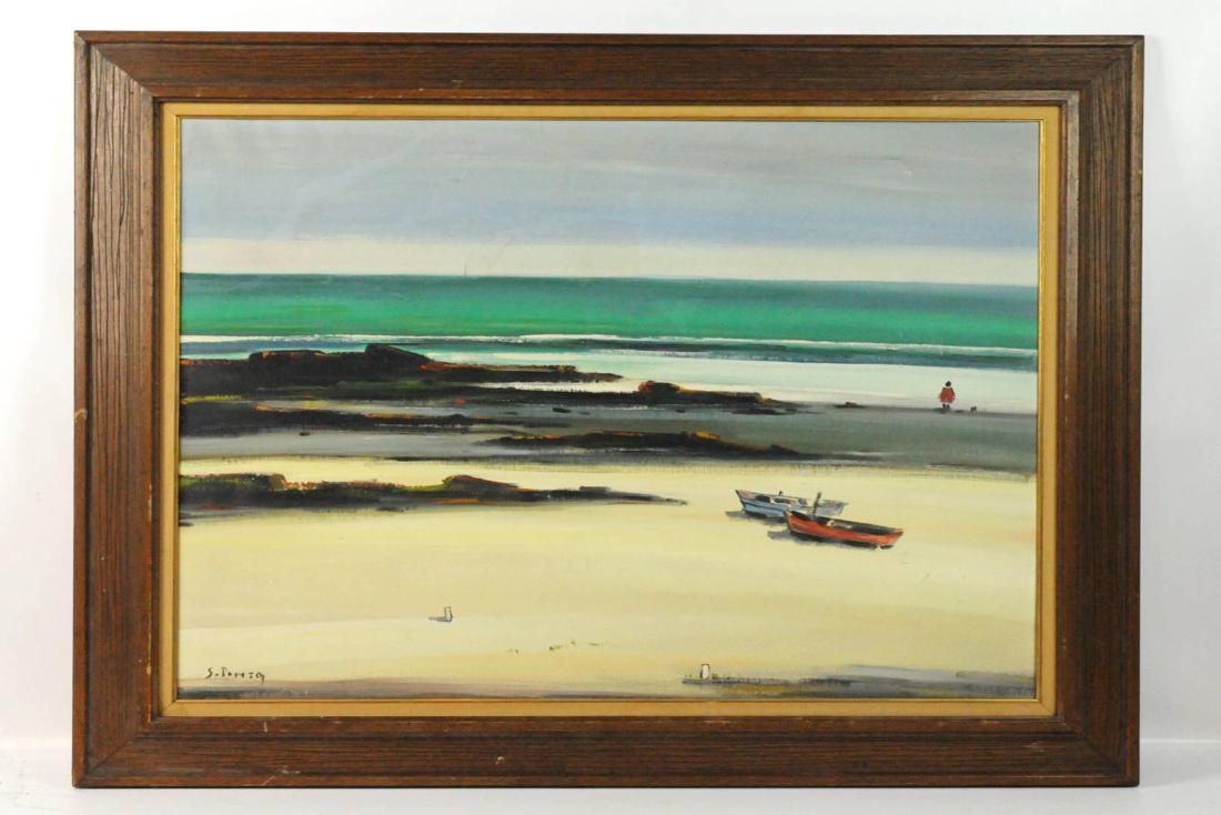 Sylvio Pinto Brazil Signed O/c Painting 1918 97