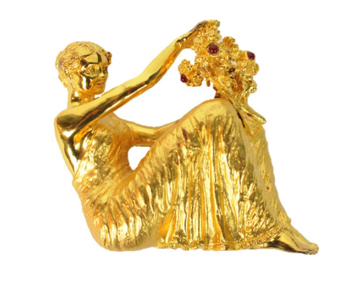 Sterling Belt Buckle Lana of London 7.08 troy oz. (1 of 5)