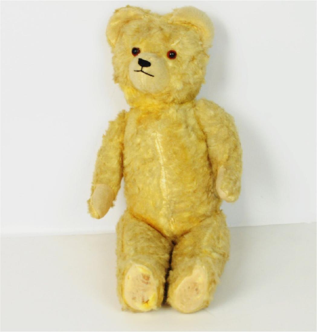Steiff Mohair Glass Eyes Golden Teddy Bear 1890's (1 of 7)