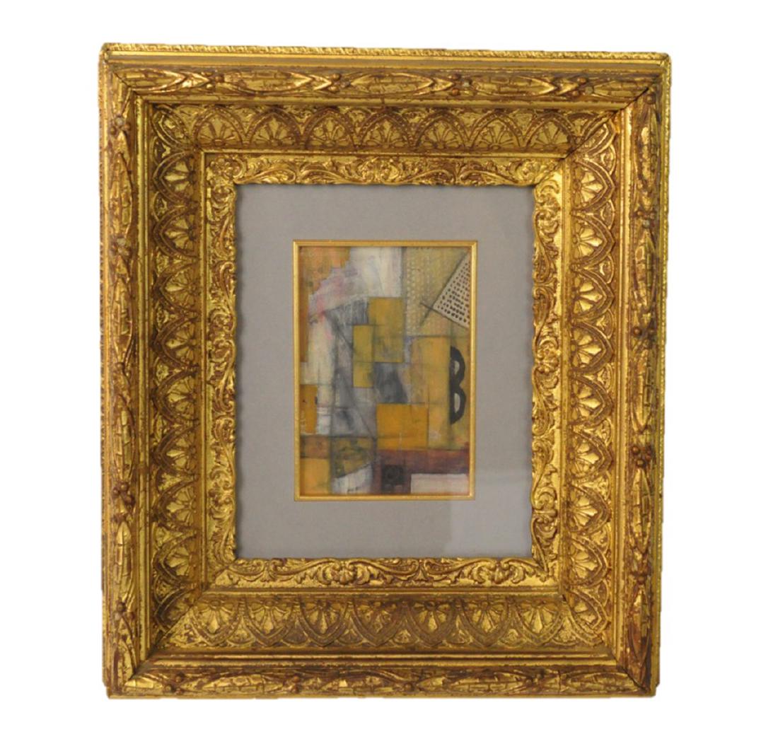 Russian Abstract Composition Watercolor & Pencil (1 of 5)