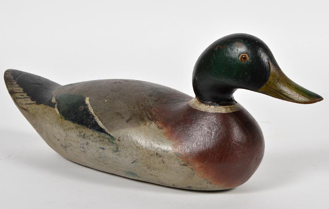 Antique Mallard Duck Decoy (1 of 5)