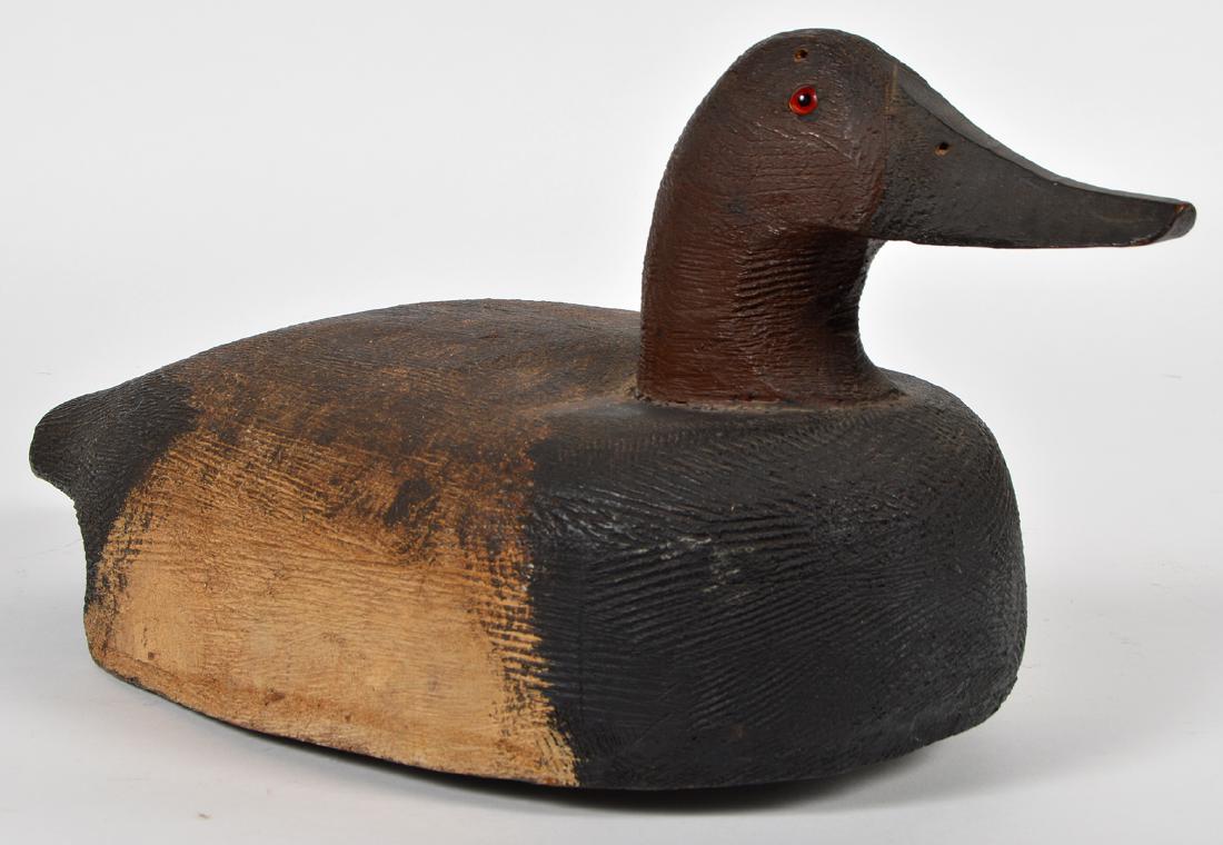 Signed Carved & Painted Duck Decoy