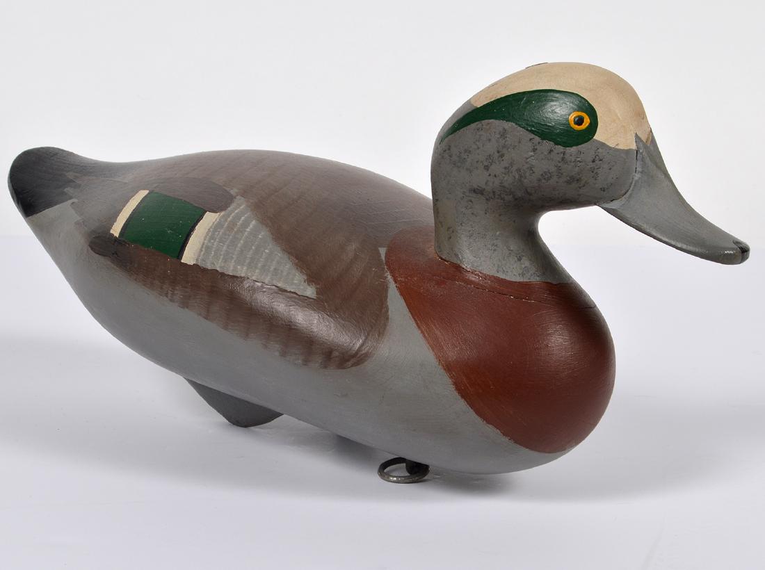 Signed R. Madison Mitchell Duck Decoy (1 of 7)
