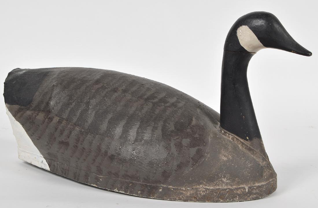 Carved Wooden Canadian Geese Decoy (1 of 5)
