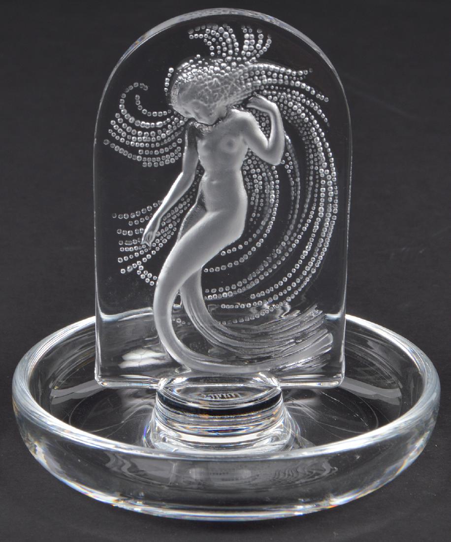 Lalique's Naiade Ring Dish Nymph in Water (1 of 5)
