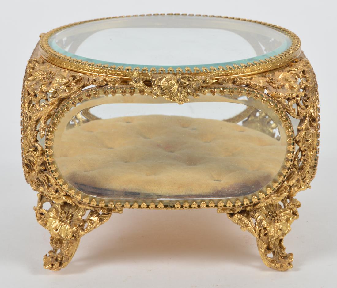 Matson Ormolu Crystal Jewelry Box Casket (1 of 7)