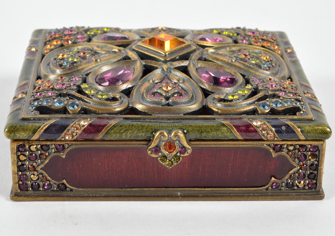 Jay Strongwater 'Alexander' Arabesque Trinket Box (1 of 5)