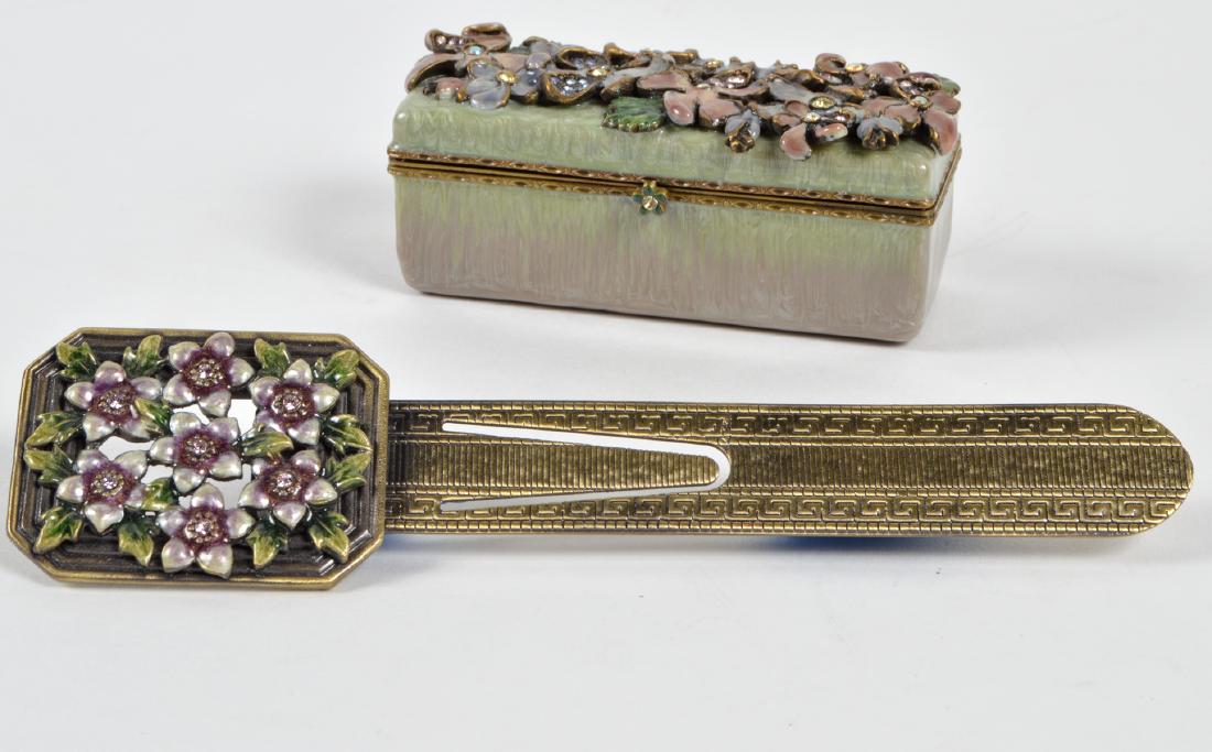 Jay Strongwater Box and Bookmark (1 of 11)