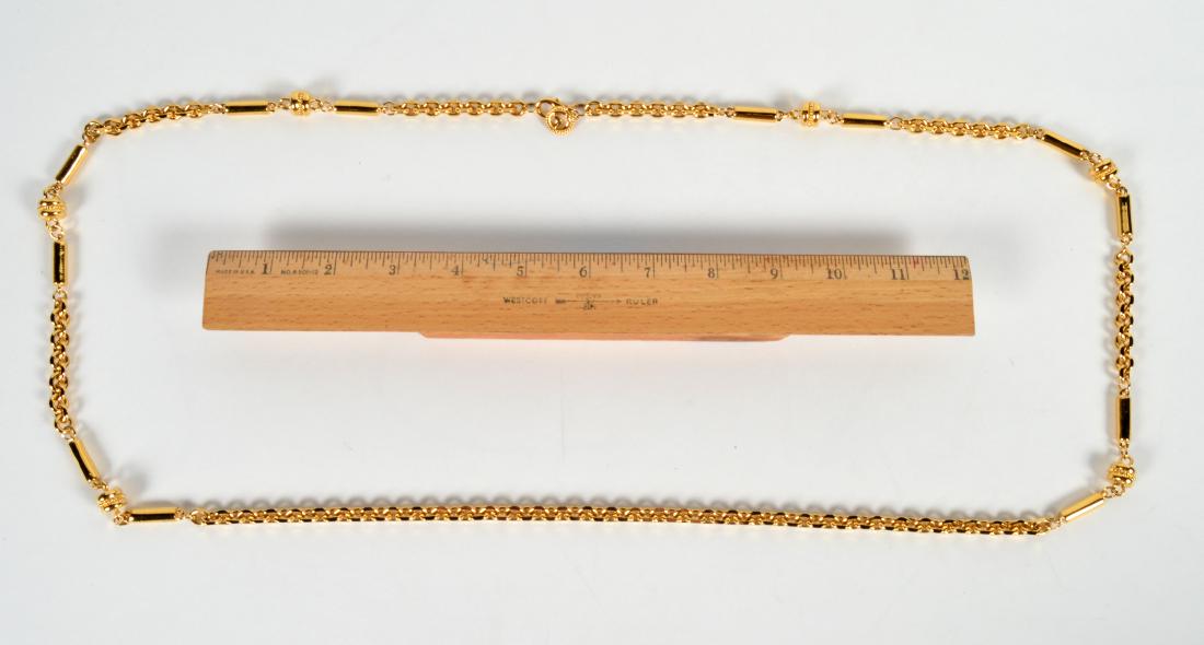 St John Gold Chain Link Belt (1 of 7)