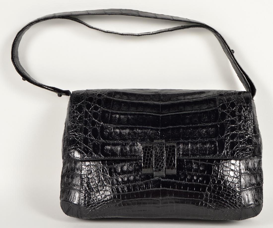 Nancy Gonzalez Genuine Crocodile Shoulder Bag (1 of 12)