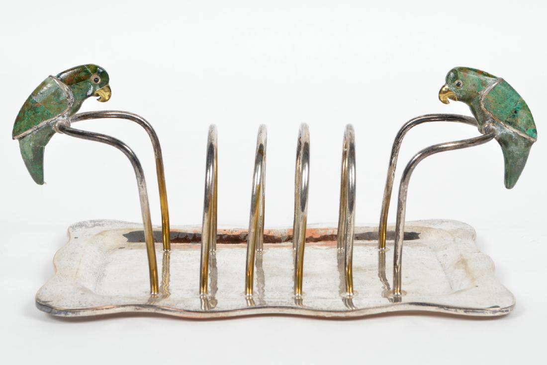 Emilia Castillo Silverplate Toast Holder Rack (1 of 7)