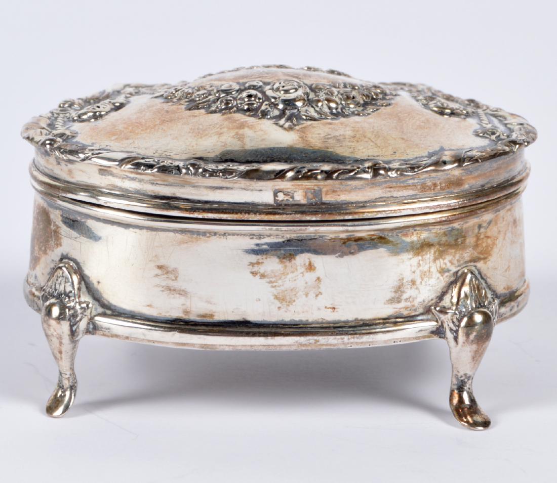 Birmingham Sterling Silver Box 1910 (1 of 7)