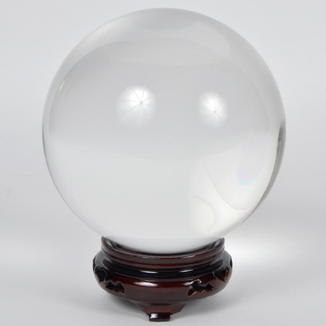 5" Solid Crystal Ball on Base (1 of 2)