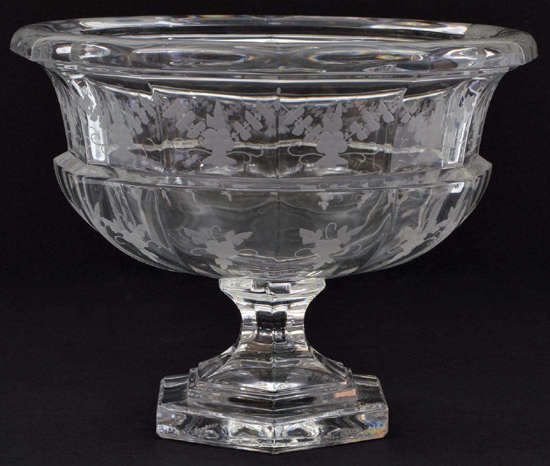 Tiffany & Co Large Glass Compote Footed Bowl (1 of 6)